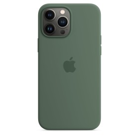 Apple Silikon Case mit MagSafe für iPhone 13 Pro Max Eukalyptus