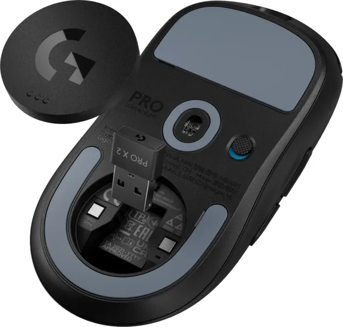 Logitech G Pro X Superlight 2 Lightspeed Gaming Mouse schwarz, USB