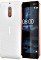 Nokia CC-802 Carbon Fibre Design Case für Nokia 6 weiß (1A21M9700VA)