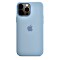 Apple Silikon Case mit MagSafe für iPhone 13 Pro Max dunstblau (MN693ZM/A)
