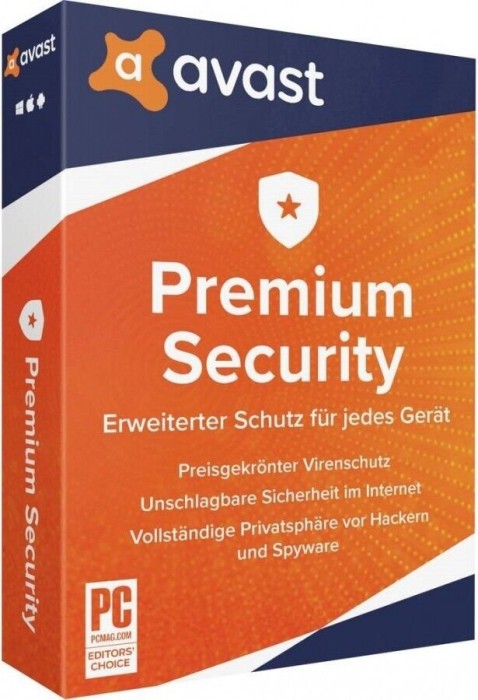 Avast Premium Security 2023, 1 użytkownik, 1 rok, ESD (wersja wielojęzyczna) (Multi-Device)