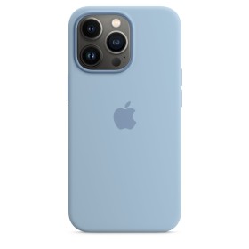 Apple Silikon Case mit MagSafe für iPhone 13 Pro dunstblau