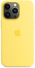 Apple Silikon Case mit MagSafe für iPhone 13 Pro Zitronenschale
