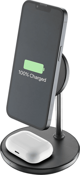 Cellularline Wireless Charger Duo 15W czarny