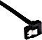 Corsair Premium Sleeved SATA 6Gb/s Kabel schwarz 0.3m, gewinkelt Vorschaubild