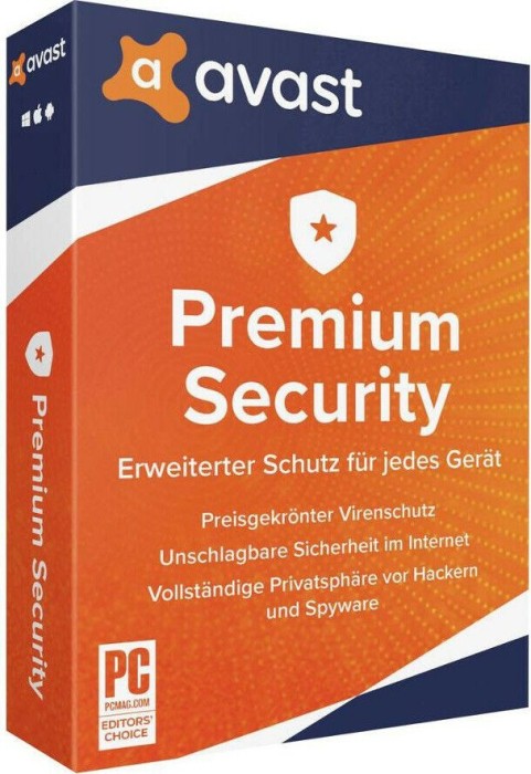 Avast Premium Security 2023, 10 użytkowników, 1 rok, ESD (wersja wielojęzyczna) (Multi-Device)