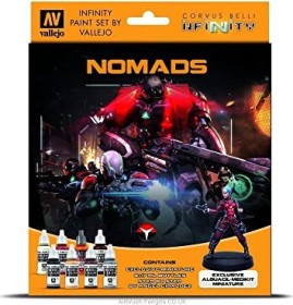 Corvus Belli Infinity "Nomads" Farbset 8 tlg