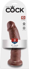 Pipedream King Cock 9" Cock Brown