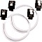 Corsair Premium Sleeved SATA 6Gb/s Kabel weiß 0.3m Vorschaubild