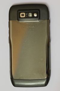Nokia E71 grey steel