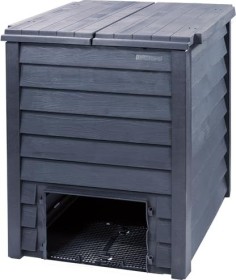 Garantia Thermo-Wood Komposter 600l anthrazit inkl. Bodengitter
