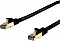 StarTech PVC kabel patch, Cat6a, U/FTP, RJ-45/RJ-45, 0.5m, czarny (6ASPAT50CMBK)