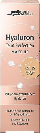 Dr. Theiss medipharma cosmetics Hyaluron Teint Perfection Make Up Natural Beige LSF15, 30ml