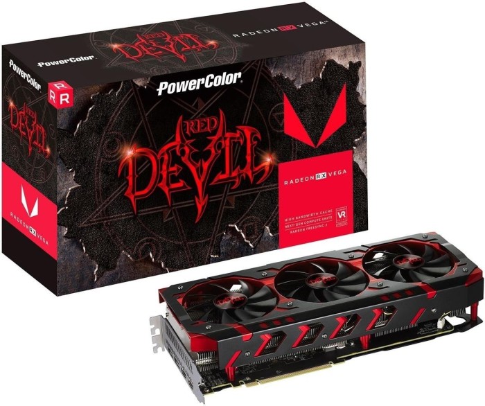 PowerColor Red Devil Radeon RX Vega 56, 8GB HBM2, 2x HDMI, 2x DP