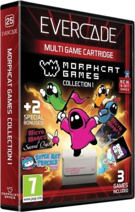 Blaze Entertainment Evercade Game Cartridge - Morphcat Collection 1