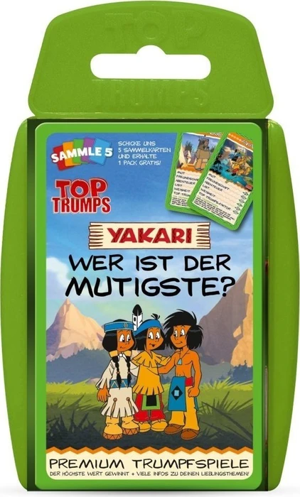 Top Trumps: Yakari Kartenspiel – Familien-Strategiespiel Ab 8 Jahren, Für 2+ Spieler, 20 Min Spieldauer