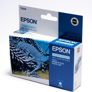 Epson tusz T0345 błękit jasny