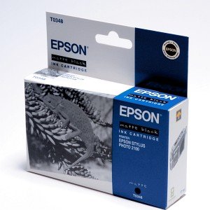 Epson tusz T0348 czarny matowy