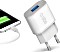 SBS Mobile 2100mAh USB Travel Charger weiß/grau (TETR1USB2AWFAST)