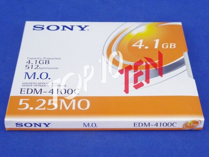 Sony MO-Disk 5.25" RW, 4.1GB