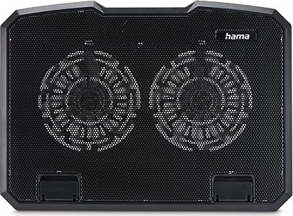 Hama Notebook-Kühler "Black", schwarz/blau