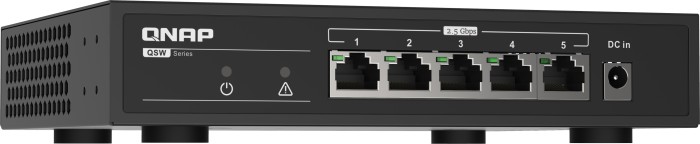QNAP QSW-1100 Desktop 2.5G Switch, 5x RJ-45