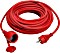 as-Schwabe guma kabel przedłużający IP44 czerwony, H07RN-F 3G1.5, 15m (60270)