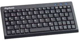 KeySonic ACK-3400U Super-Mini Keyboard, USB, DE