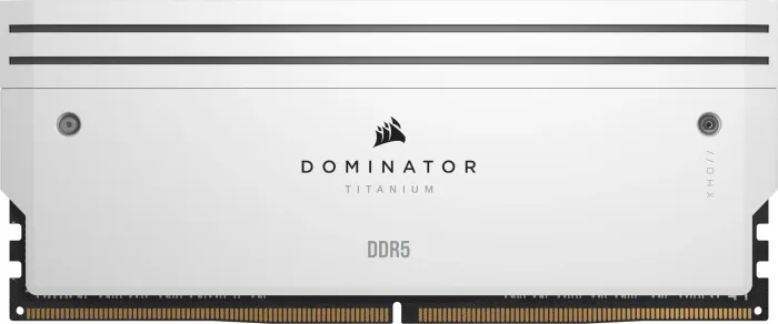 Corsair Dominator Titanium RGB biały DIMM Kit 64GB, DDR5-6400, CL32-40-40-84, on-die ECC