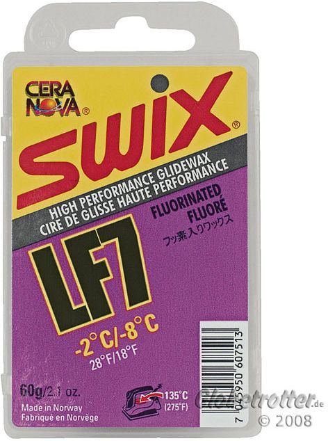 Swix LF7 fioletowy 60g wosk
