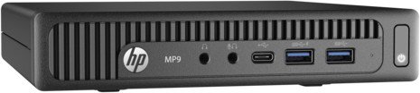 HP MP9 G2 POS-System, Core i3-6100T, 4GB RAM, 128GB SSD