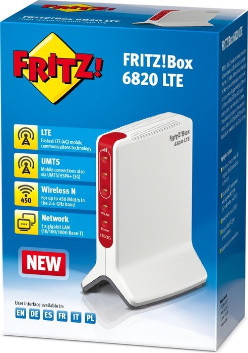 AVM FRITZ!Box 6820 LTE V2, Router/LTE Modem