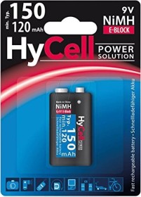HyCell Power Solution 9V-Block NiMH 150mAh