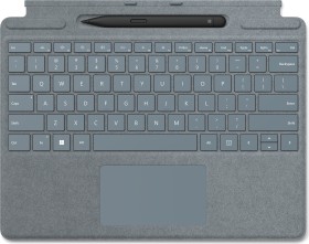 Microsoft Surface Pro Signature Keyboard Eisblau, Surface Slim Pen 2 Bundle, EN, Business