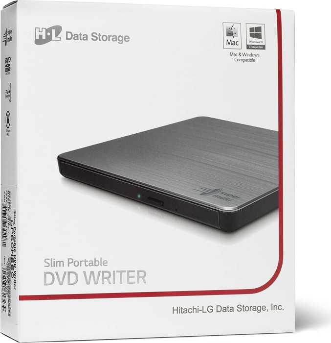 Hitachi-LG Data Storage GP60NS60 silber, USB 2.0