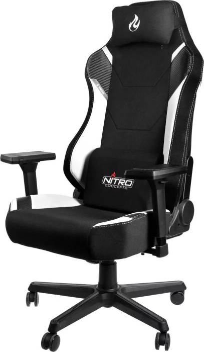 Nitro Concepts X1000 Gamingstuhl, schwarz/weiß