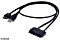 Akasa Flexstor eSATA przewód, SATA 3Gb/s na USB/eSATA przewód typu Y (AK-CBSA03-80BK)