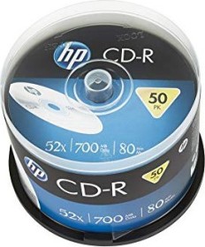 HP CD-R 80min/700MB 52x, 50er Spindel (CRE00017)