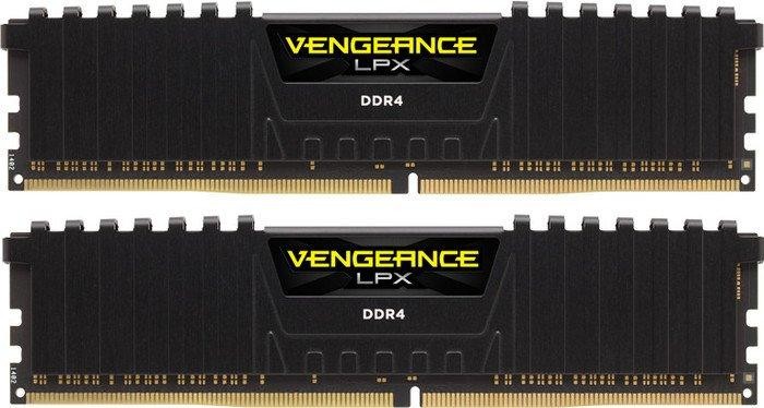 Corsair Vengeance LPX schwarz DIMM Kit 16GB, DDR4-3600, CL16-19-19-36