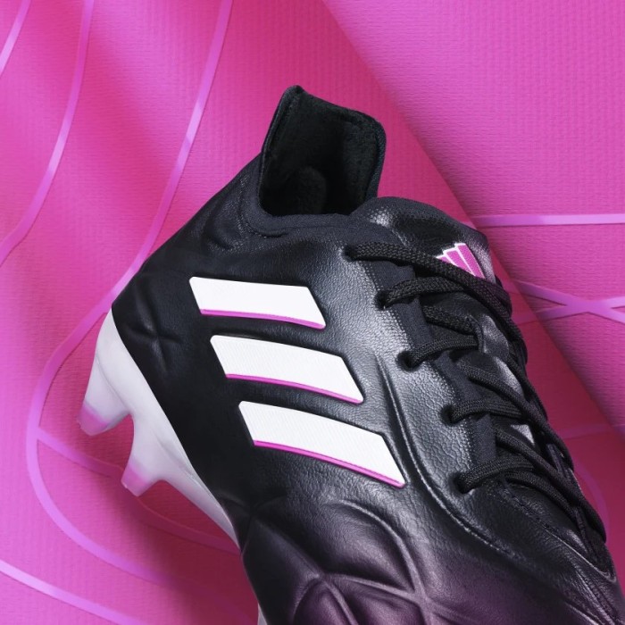 adidas Copa Pure.1 FG core black/zero metalic/team shock pink 2