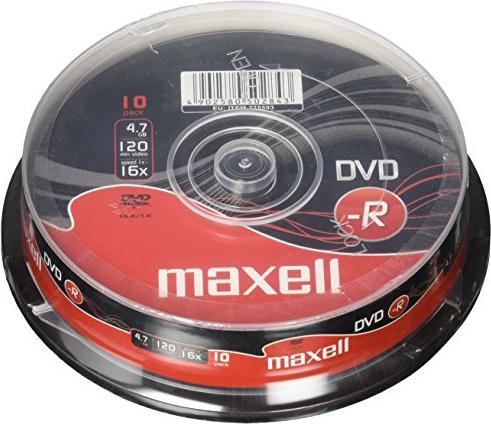 Maxell DVD-R 4.7GB 16x, 10er Spindel