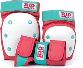 Rio Roller Triple Pad Schützerset rot