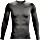 Under Armour HeatGear Armour Shirt langarm carbon heather/black (Herren) (1361524-090)