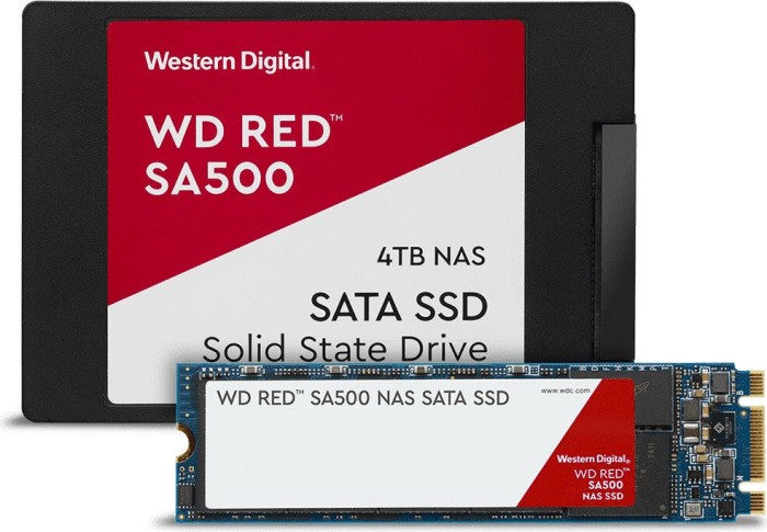 Western Digital WD Red SA500 NAS SATA SSD 2TB, M.2 2280 / B-M-Key ...