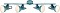 Briloner Soft spot 4-palnikowy miętowy (2049-040)