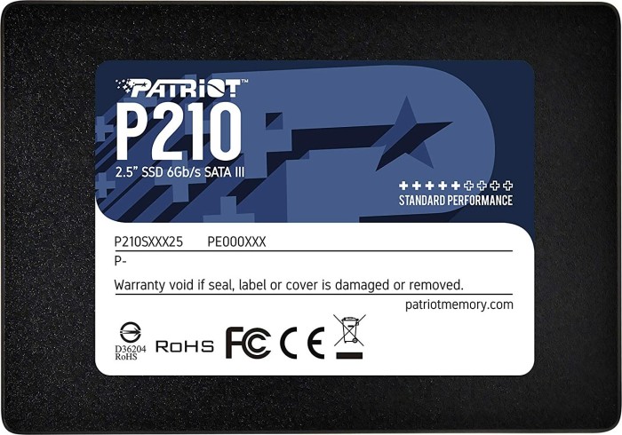 Patriot P210 256GB, SATA