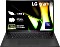 LG gram 17, czarny, Core Ultra 7 155H, 16GB RAM, 512GB SSD, DE (17Z90S-G.AA75G)
