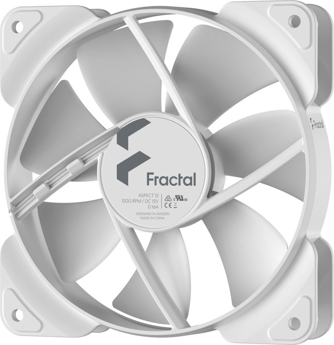 Fractal Design Aspect 12, biały, 120mm