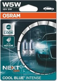 Osram Cool Blue Intense (Next Gen) W5W 5W, 2er-Pack Blister