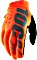 100% Brisker cycling gloves fluo orange/black (10016-260)
